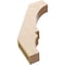 Ekena Millwork 3-inch W x 16-inch D x 22-inch H Balboa Rough Cedar Woodgrain TimberThane Knee Brace, Primed BRCUR03X16X22BOARCPR - alternate 6